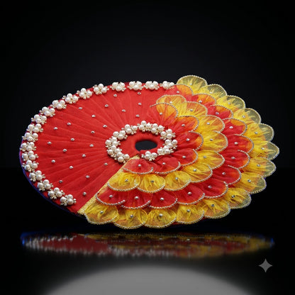 🌸 Premium Laddu Gopal Ji Shringar Set – Designer Dress, Mukut & Mala Combo | Handmade | Janmastami Special